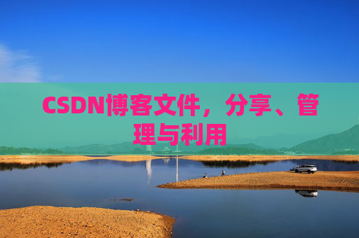 CSDN博客文件，分享、管理与利用